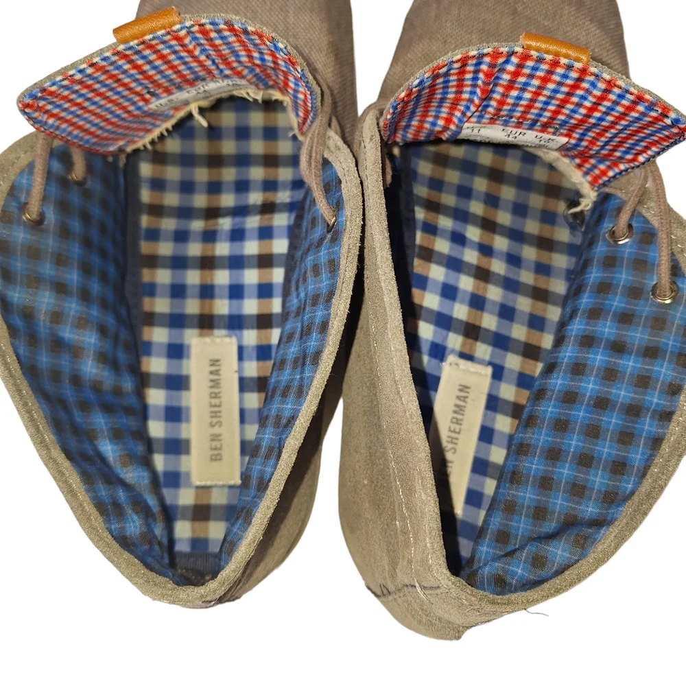 Ben Sherman Payton Fabric Lace Up Chukka Boots